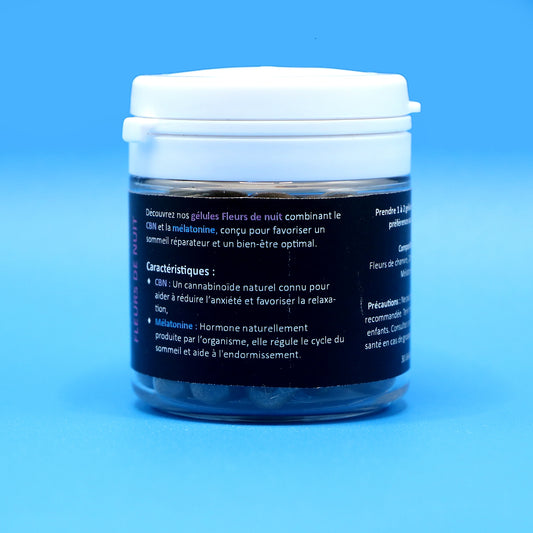 Gélules Mélatonine-CBN