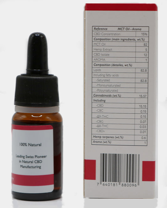 Huile CBD AL 15% Fraise