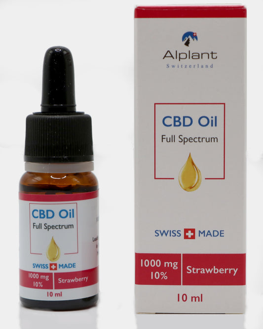 Huile CBD AL 10% Fraise