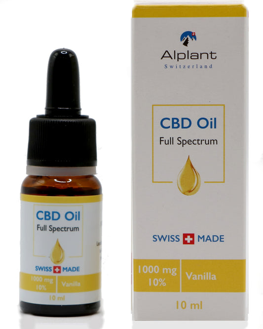 Huile CBD AL 10% Vanille