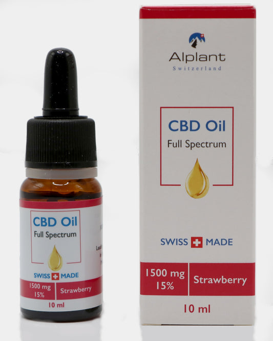 Huile CBD AL 15% Fraise