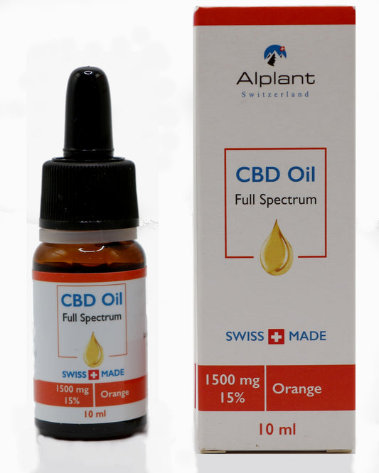 Huile CBD AL 15% Orange