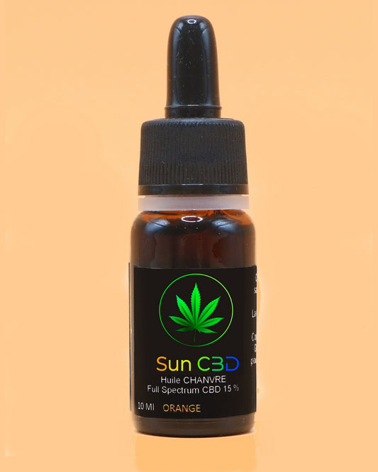 Huile CBD 15% Orange
