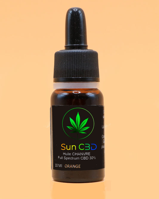 Huile CBD 30% orange
